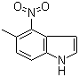 structure of CAS# 61149-54-0, 5-Methyl-4-nitroindole;5-Methyl-4-nitro-1H-indole