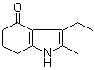 structure of CAS# 6116-76-3, 2-Methyl-3-ethyl-4-oxo-4,5,6,7-tetrahydroindole;NSC 136938