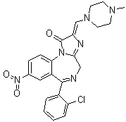 Loprazolam molecular structure (CAS 61197-73-7)