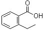 结构式 CAS# 612-19-1, 2-乙基苯甲酸