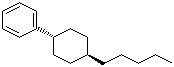 结构式 CAS# 61203-96-1, 反式-(4-戊基环己基)苯