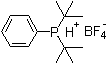Bis(1,1-dimethylethyl)(phenyl)Phosphine tetrafluoroborate molecular structure (CAS 612088-55-8)