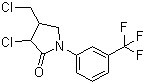 Fluorochloridone molecular structure (CAS 61213-25-0)