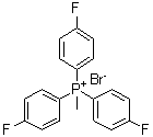 Tris(4-fluorophenyl)methylphosphonium bromide molecular structure (CAS 61249-18-1)