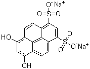 6,8-二羟基-1,3-芘二磺酸二钠盐分子结构 (CAS 61255-63-8)