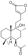 牡荆内酯分子结构 (CAS 61263-49-8)