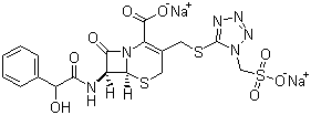 Cefonicid sodium molecular structure (CAS 61270-78-8)