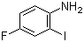 2-碘-4-氟苯胺分子结构 (CAS 61272-76-2)