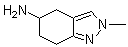 4,5,6,7-Tetrahydro-2-methyl-2H-indazol-5-amine molecular structure (CAS 612820-69-6)