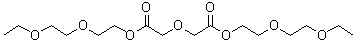 5-Oxo-3,6,9,12-tetraoxatetradecanoic acid 2-(2-ethoxyethoxy)ethyl ester molecular structure (CAS 61286-32-6)