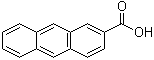 structure of CAS# 613-08-1, 2-Anthracenecarboxylic acid;2-Anthroic acid; NSC 406583