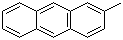 2-甲基蒽分子结构 (CAS 613-12-7)