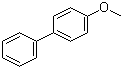 structure of CAS# 613-37-6, 4-Methoxybiphenyl;4-Phenylanisole