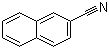 structure of CAS# 613-46-7, 2-Naphthonitrile;2-Naphthalenecarbonitrile; 2-Cyanonaphtalene
