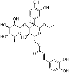 Isoacteoside molecular structure (CAS 61303-13-7)