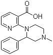 米氮平酸分子结构 (CAS 61338-13-4)