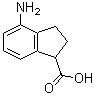 4-氨基-2,3-二氢-1H-茚-1-羧酸分子结构 (CAS 61346-59-6)