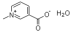 structure of CAS# 6138-40-5, Trigonelline monohydrate;3-Carboxy-1-methylpyridinium hydroxide