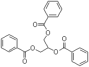 甘油三苯甲酸酯分子结构 (CAS 614-33-5)