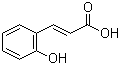 2-羟基肉桂酸分子结构 (CAS 614-60-8)
