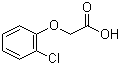 2-Chlorophenoxyacetic acid molecular structure (CAS 614-61-9)