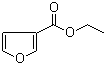 结构式 CAS# 614-98-2, 3-呋喃甲酸乙酯