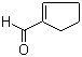 1-环戊烯-1-甲醛分子结构 (CAS 6140-65-4)
