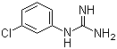3-Chlorophenylguanidine molecular structure (CAS 6145-41-1)