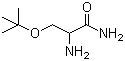 2-Amino-3-(tert-butoxy)propanamide molecular structure (CAS 614731-01-0)