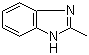 structure of CAS# 615-15-6, 2-Methylbenzimidazole;2-Methyl-1H-benzo[d]imidazole