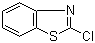 2-氯苯并噻唑分子结构 (CAS 615-20-3)