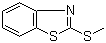 structure of CAS# 615-22-5, 2-Methylmercaptobenzothiazole;2-(Methylthio)benzothiazole
