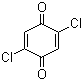 结构式 CAS# 615-93-0, 2,5-二氯对苯二醌