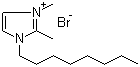 1-Octyl-2,3-dimethylimidazolium  bromide molecular structure (CAS 61546-09-6)