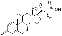 Prednisolone-21-Carboxylic Acid molecular structure (CAS 61549-70-0)