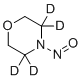 3,3,5,5-Tetradeutero-N-nitrosomorpholine molecular structure (CAS 61578-30-1)