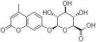 4-Methylumbelliferyl-beta-D-glucuronide molecular structure (CAS 6160-80-1)