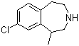 Lorcaserin A molecular structure (CAS 616201-80-0)