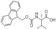 N-[(9H-Fluoren-9-ylmethoxy)carbonyl]-2-methyl-D-valine molecular structure (CAS 616867-28-8)