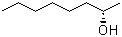 structure of CAS# 6169-06-8, D(+)-2-Octanol;(S)-2-Octanol
