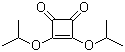 structure of CAS# 61699-62-5, 3,4-Diisopropoxy-3-cyclobutene-1,2-dione;Diisopropyl squarate