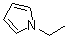 N-乙基吡咯分子结构 (CAS 617-92-5)