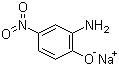 2-Amino-4-nitrophenol sodium salt molecular structure (CAS 61702-43-0)