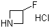 3-Fluoroazetidine hydrochloride molecular structure (CAS 617718-46-4)