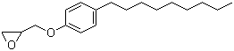 structure of CAS# 6178-32-1, Glycidyl 4-nonylphenyl ether;[(4-Nonylphenoxy)methyl]oxirane