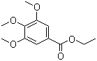 结构式 CAS# 6178-44-5, 3,4,5-三甲氧基苯甲酸乙酯