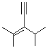 3-Ethynyl-2,4-dimethyl-2-pentene molecular structure (CAS 61786-07-0)