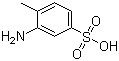 2-氨基甲苯-4-磺酸分子结构 (CAS 618-03-1)