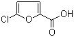 结构式 CAS# 618-30-4, 5-氯-2-糠酸; 5-氯呋喃-2-甲酸