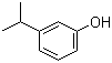 structure of CAS# 618-45-1, 3-Isopropylphenol